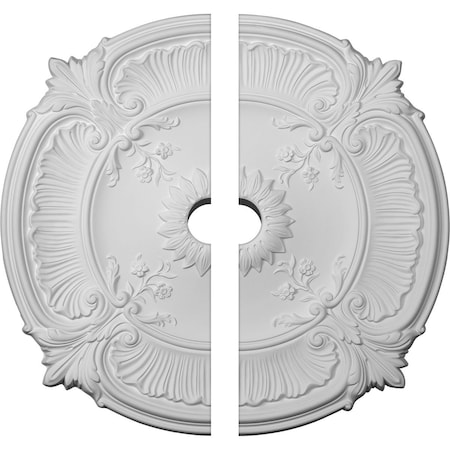 Ekena Millwork Attica Acanthus Leaf Ceiling Medallion, 30 1/8"OD x 3"ID x 1 1/2"P CM30AT2-03000